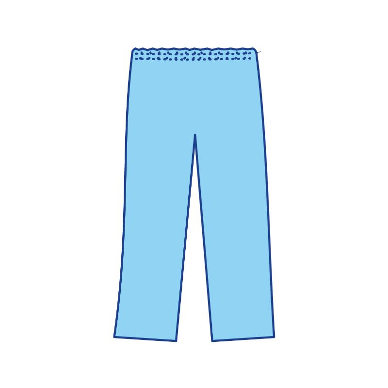 Брюки медичні Taipan-Pharm стерильні СМС-35 г/м2, р-р L